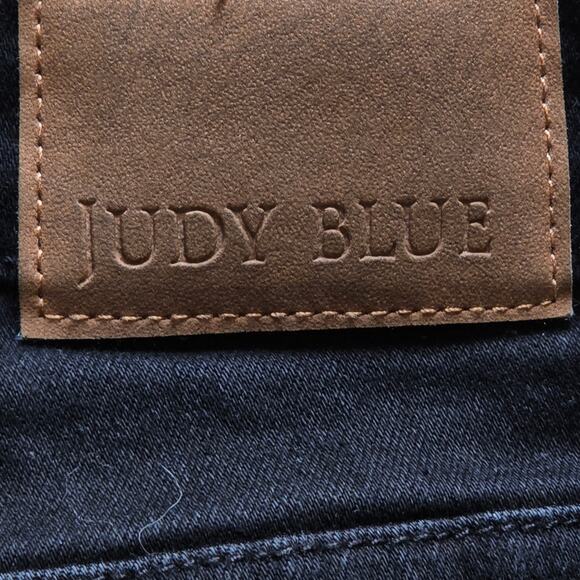 Judy Blue Women’s High Rise Crossover Waist Dad Jean Black, Size 11/30 - Picture 8 of 8